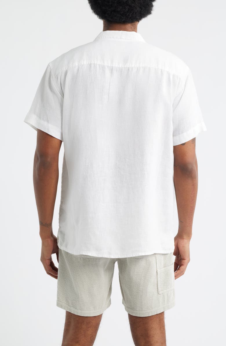 Boardies Solid Camp Shirt, Alternate, color, White