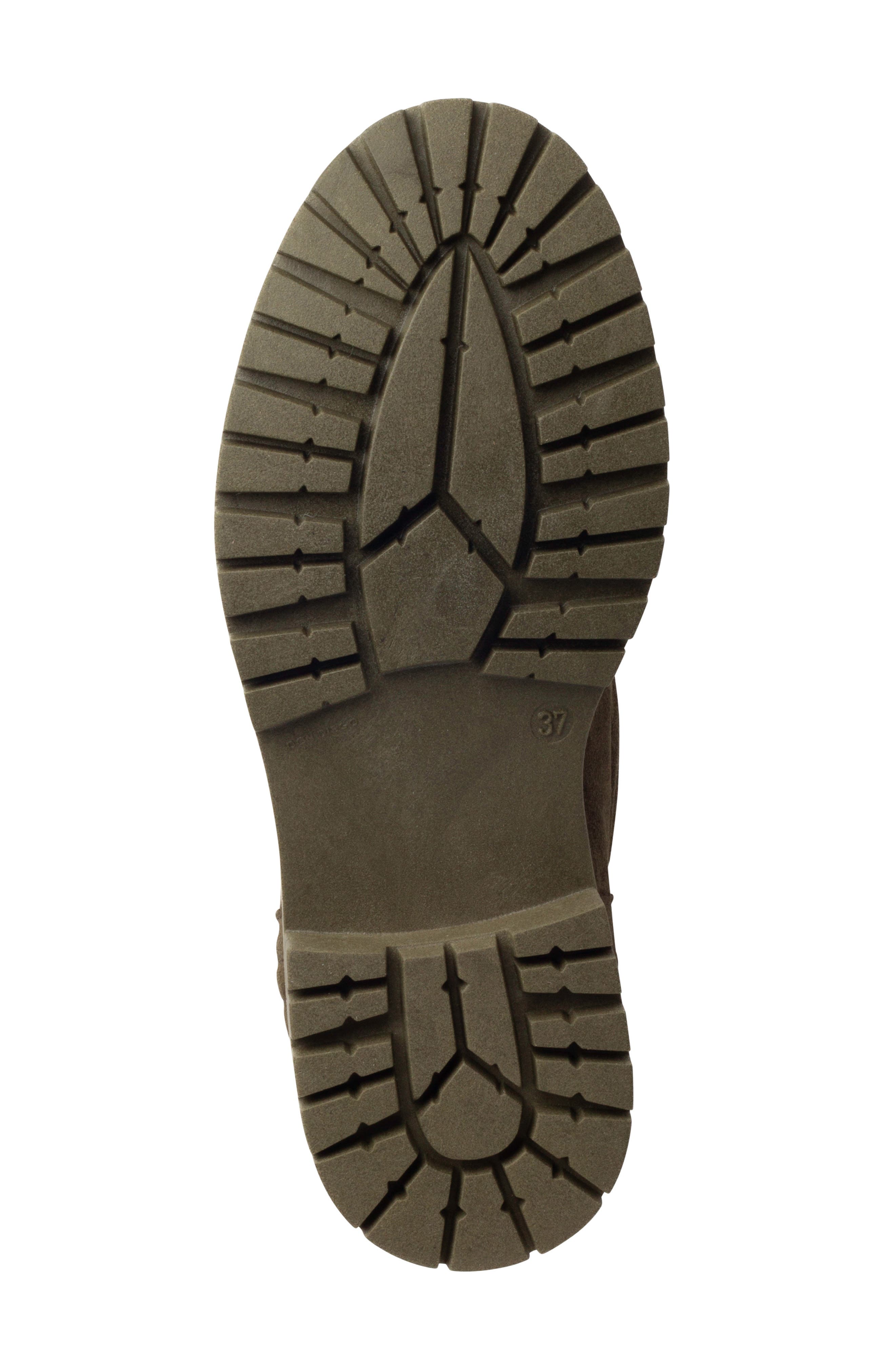 BEAUTIISOLES Ronnie Lace-Up Lug Sole Boot, Alternate, color, Khaki