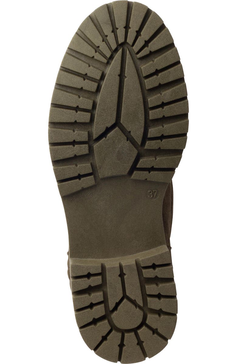 BEAUTIISOLES Ronnie Lace-Up Lug Sole Boot, Alternate, color, Khaki