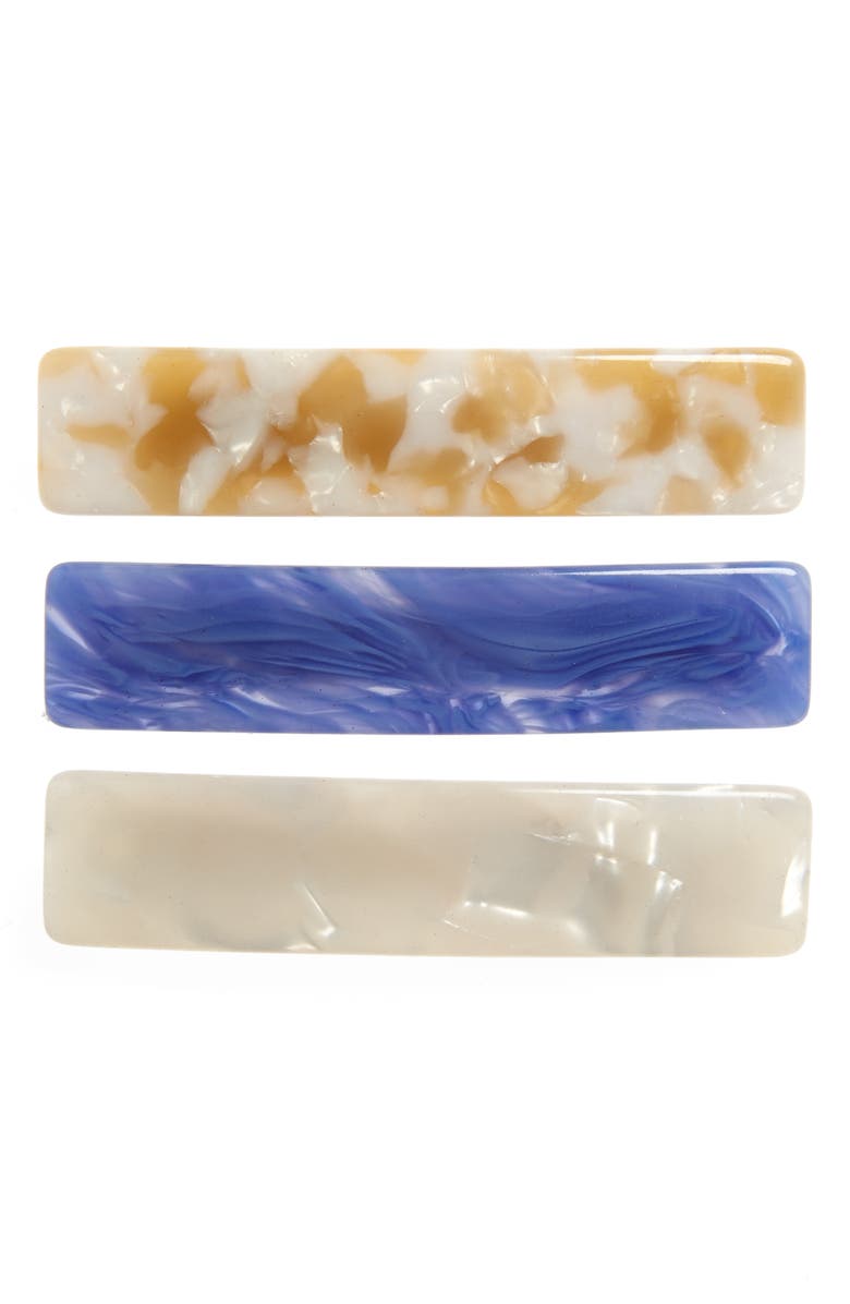 BP. Set of 3 Hair Barrettes, Main, color,