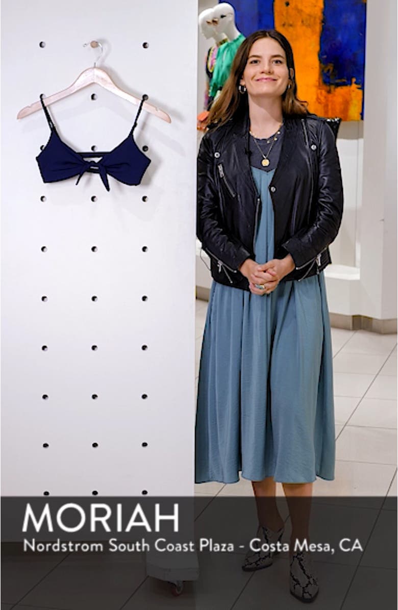 L Space Flash Back Knot Front Bikini Top, sales video thumbnail