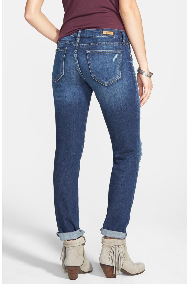 'Joey' Boyfriend Jeans, Alternate, color, MEDIUM BLUE WASH