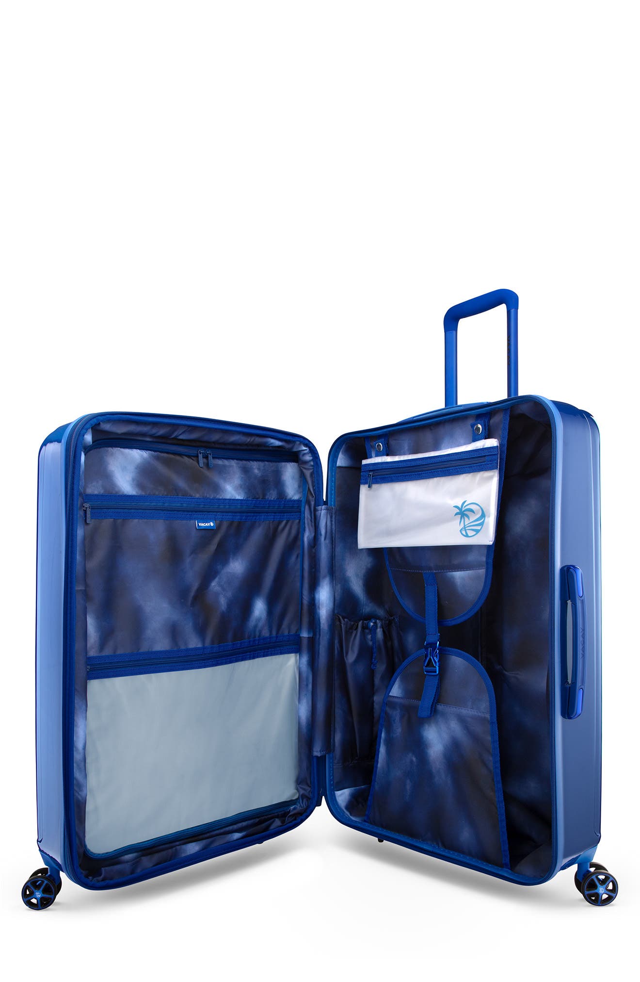 Vacay Link Blues 20-Inch Hardside Spinner Carry-On, Alternate, color, 