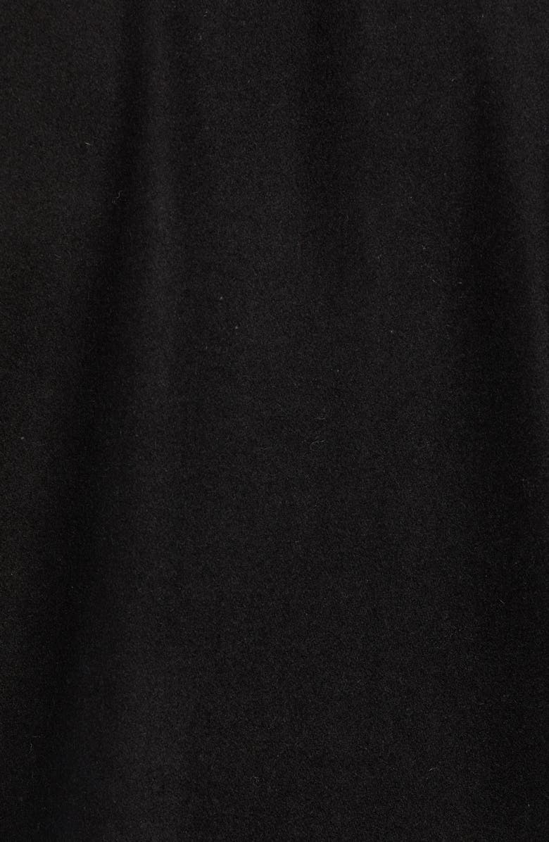 Schott NYC CPO Wool Blend Work Shirt, Alternate, color, Black