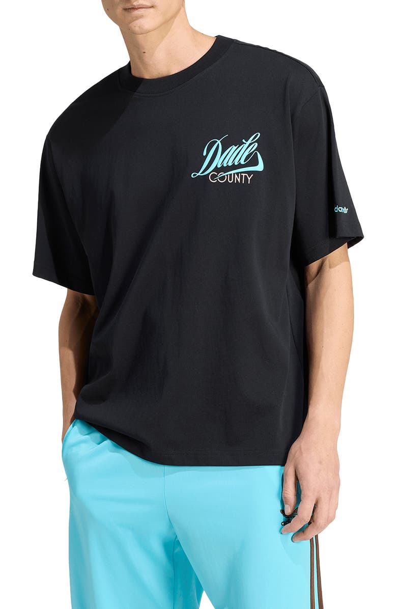 adidas Miami-Dade County Cotton Graphic T-Shirt, Main, color, 