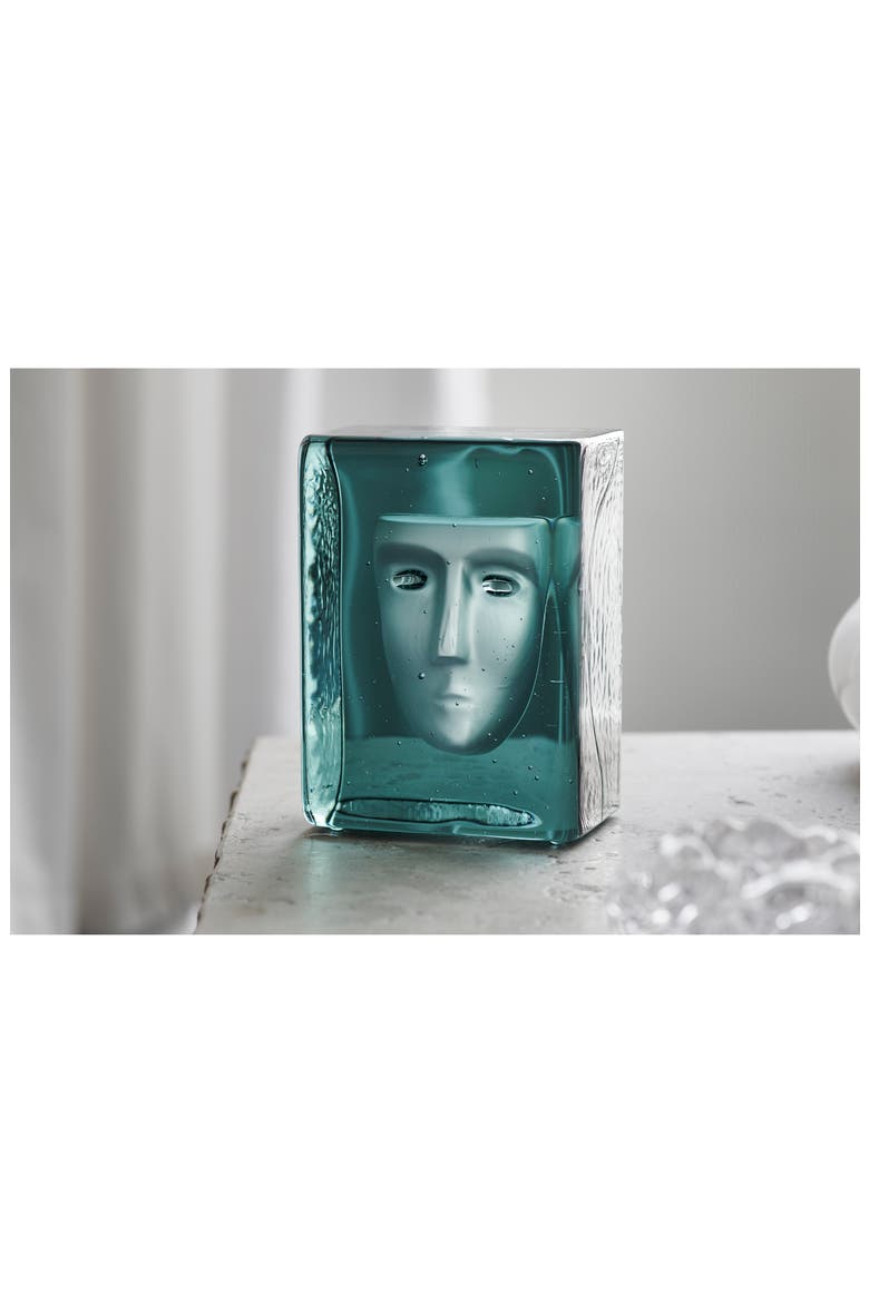 Azur Frost Crystal Decor, Alternate, color, GREEN