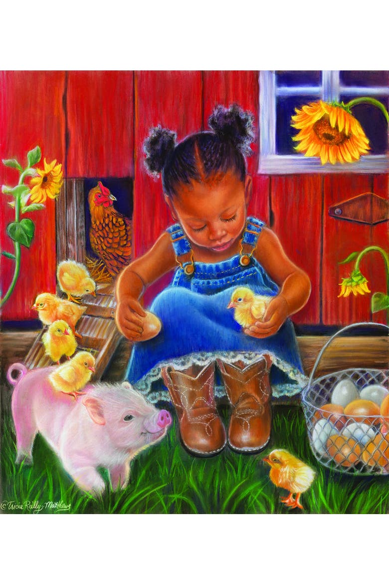 Barn Babies 300 piece Jigsaw Puzzle for Adults, Alternate, color, Multicolor