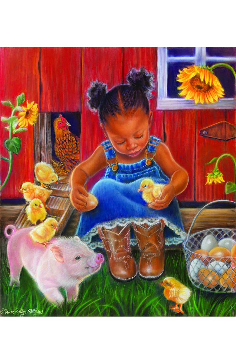 Sunsout Barn Babies 300 piece Jigsaw Puzzle for Adults, Alternate, color, Multicolor