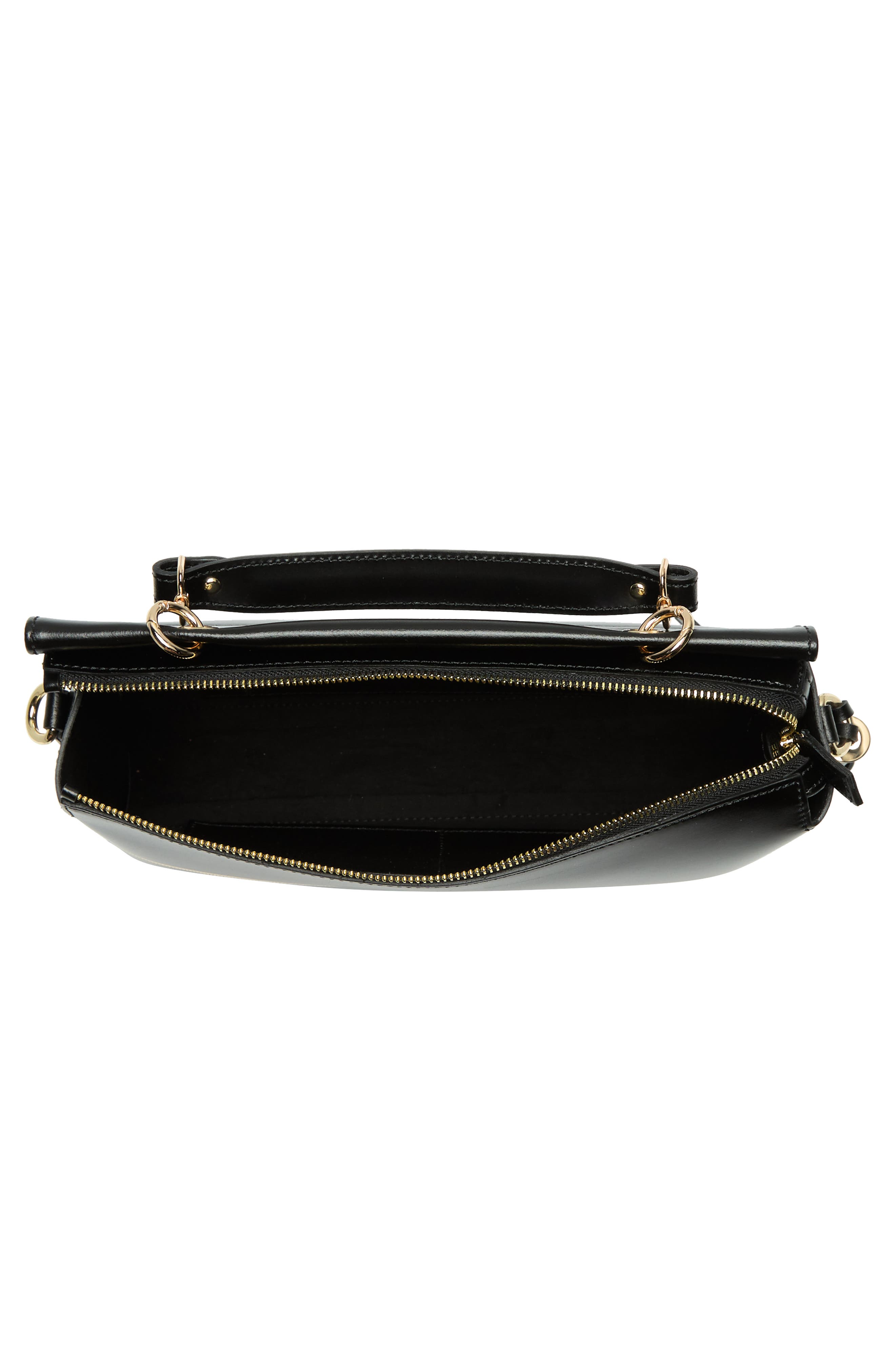 VALENTINO BY MARIO VALENTINO Bridget Lavoro Gold Handbag, Alternate, color, 