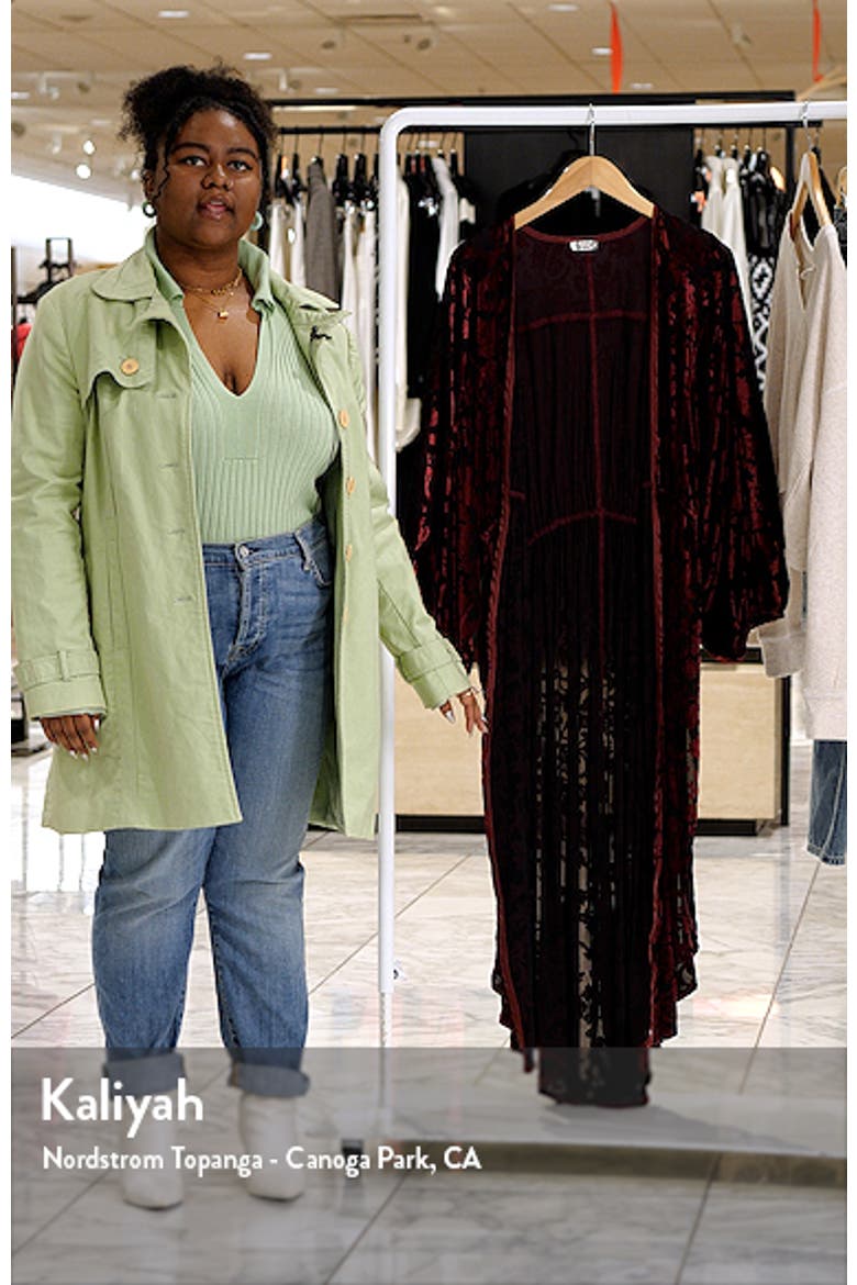 Magic Hour Velvet Robe (Women) | Nordstrom