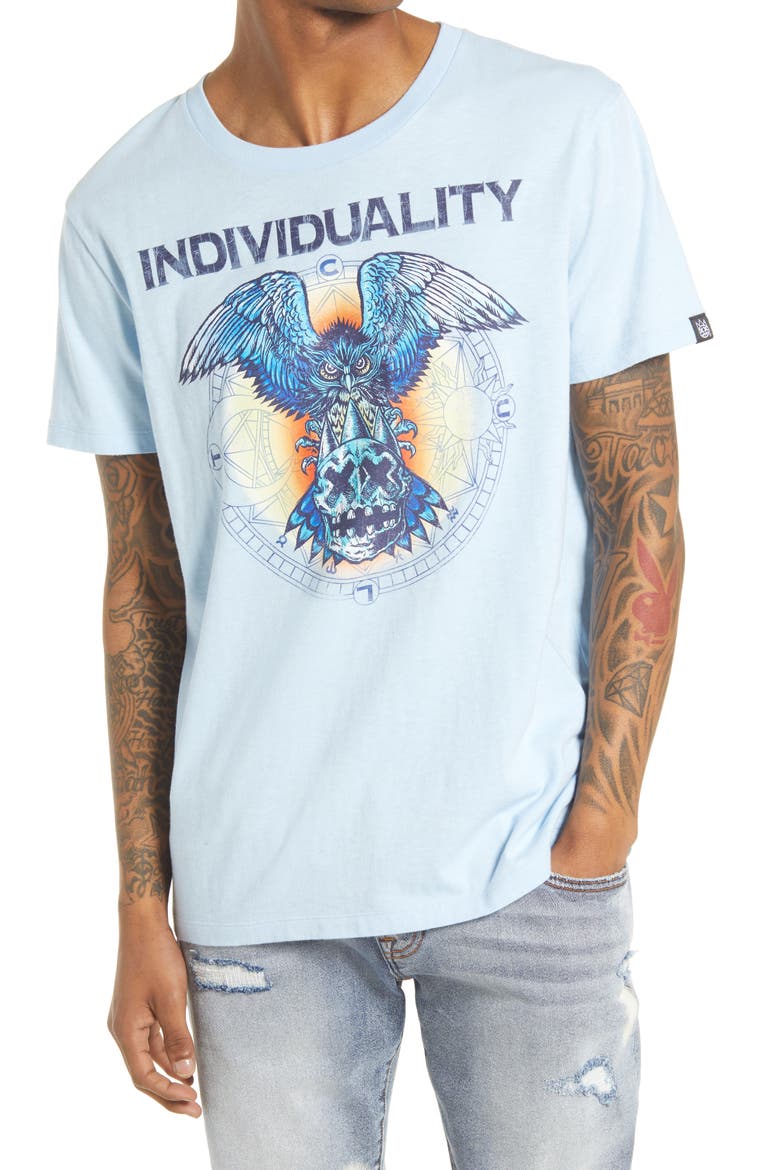 Men's Graphic Tee, Main, color, SKY