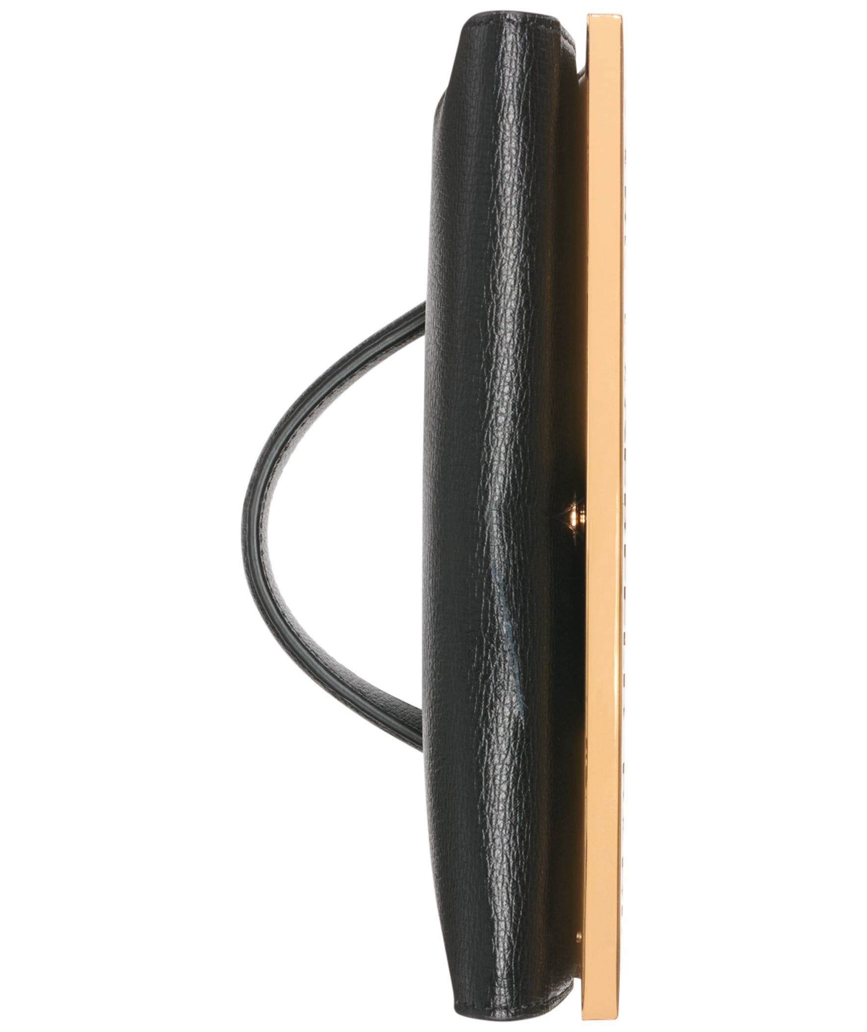 KARL LAGERFELD PARIS Jacqueline Crossbody, Alternate, color, Black/Gold