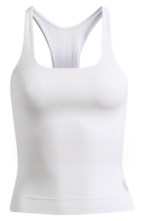 Free People Fp Movement Go To Smooth Square Neck Camisole In White