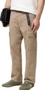 Burberry Cotton Twill Cargo Trousers