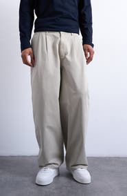 Topman Super Baggy Twill Trousers