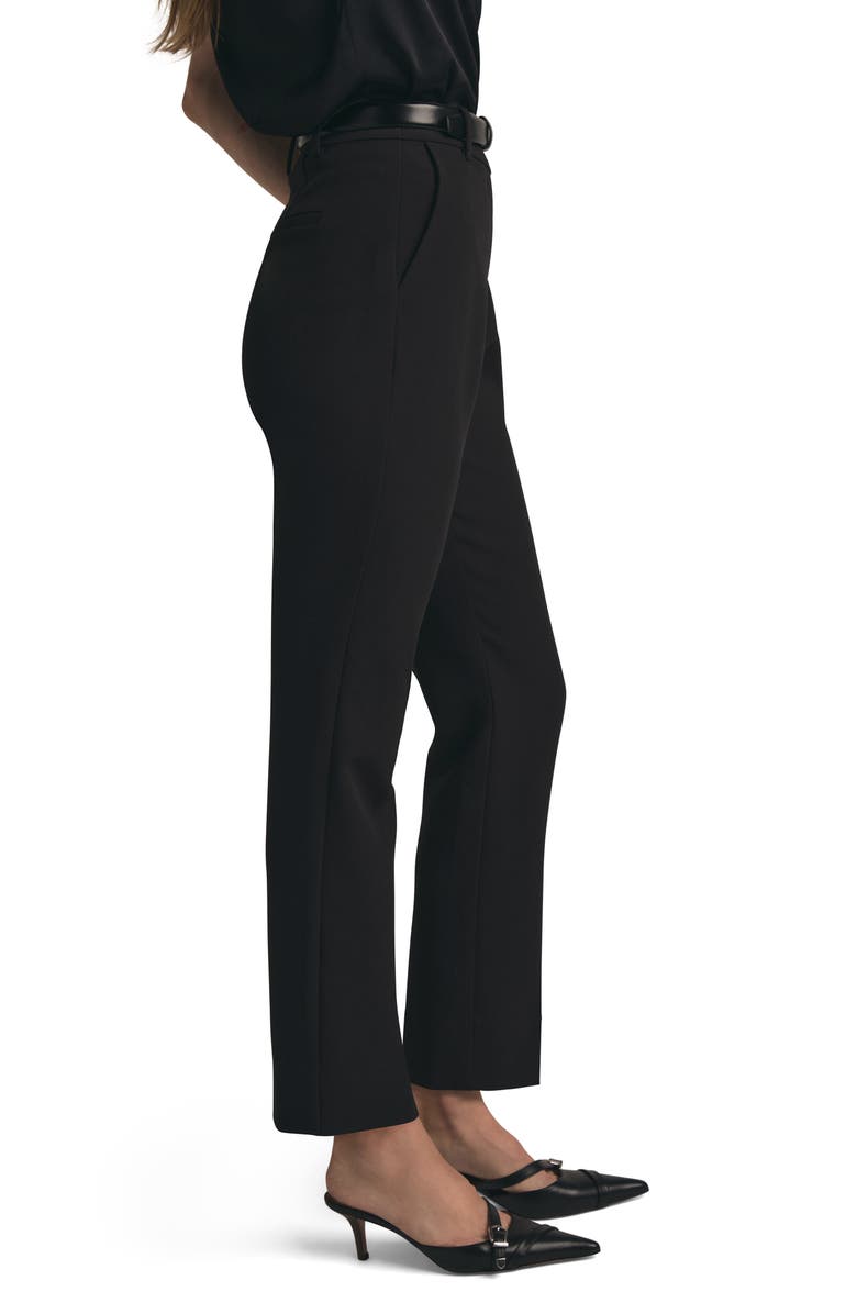 Favorite Daughter The Favorite High Waist Ankle Cigarette Pants, Alternate, color, Black