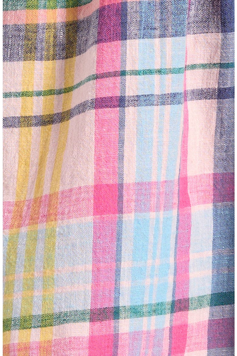 Floaty Shirred Dress & Bloomers Set, Alternate, color, MADRAS CHECK