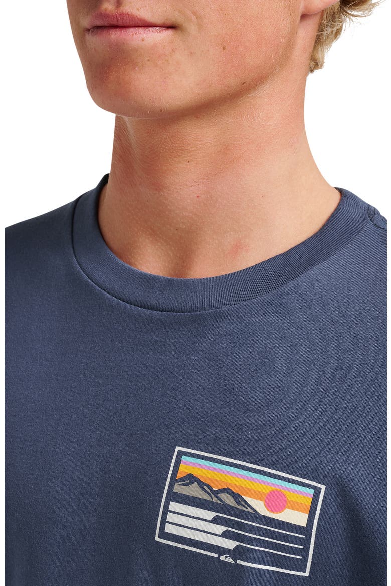 Coastal Vibes Graphic T-Shirt, Alternate, color, NAVY