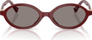 Miu Miu 50mm Oval Sunglasses