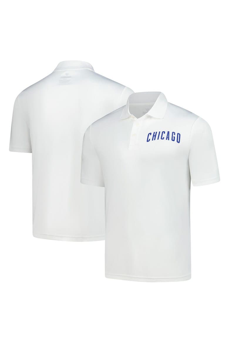 Men's Fanatics White Chicago Cubs Component Polo, Main, color, White