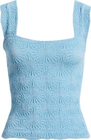 Free People Love Letter Floral Knit Camisole