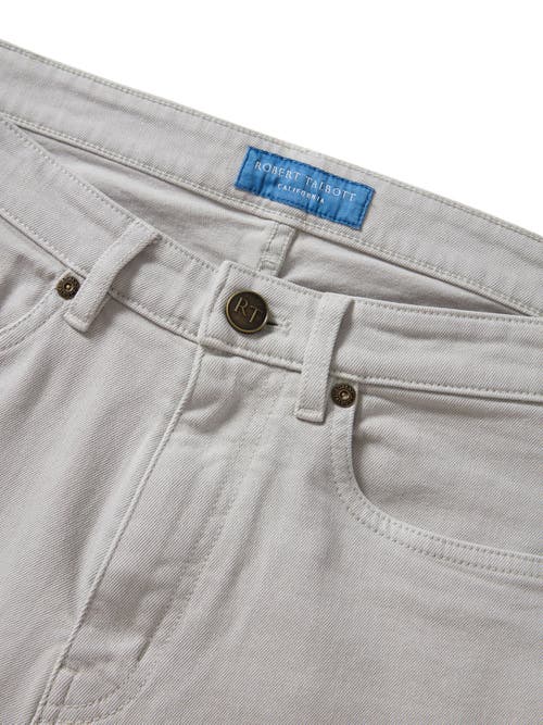 Robert Talbott Hudson Comfort Stretch 5 Pocket Pant In Gray