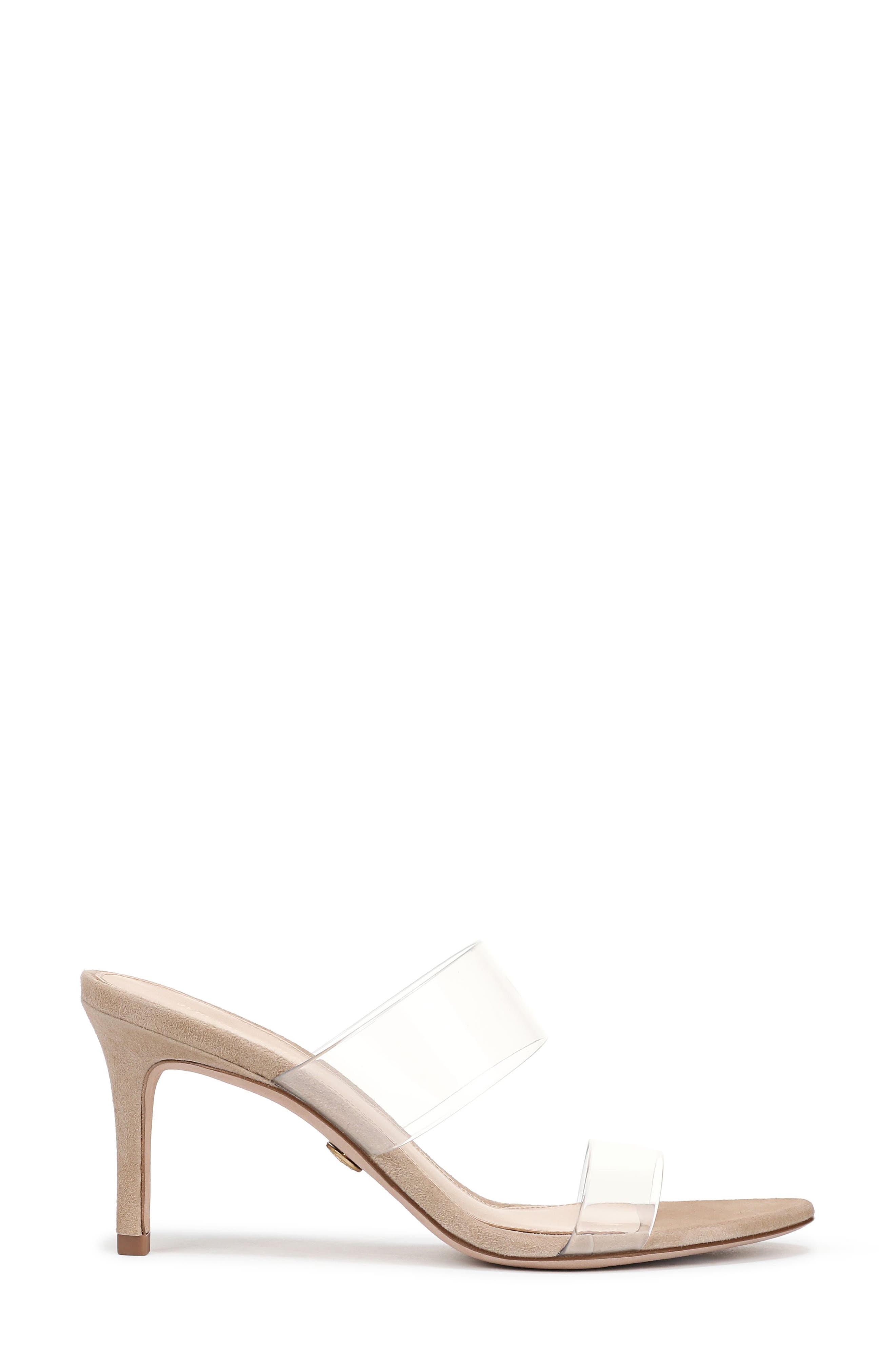 Asha 75 Sandal, Alternate, color, CLEAR/ SAND