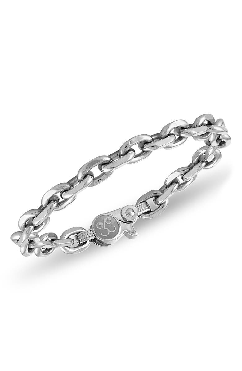 Esquire Men's Cable Chain Link Bracelet, Alternate, color, 