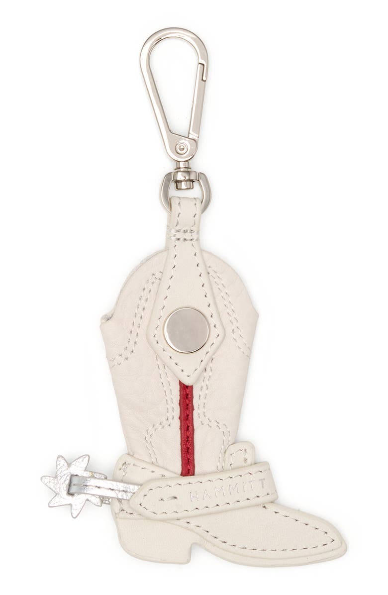 HAMMITT Lauri Boot Bag Charm, Alternate, color, Western Rein/ Silver