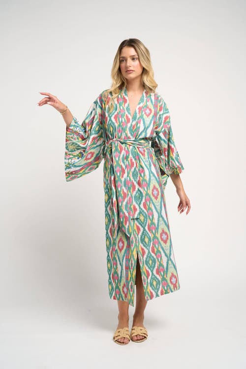 Guadalupe Design Anisa Ikat Kimono In Multi
