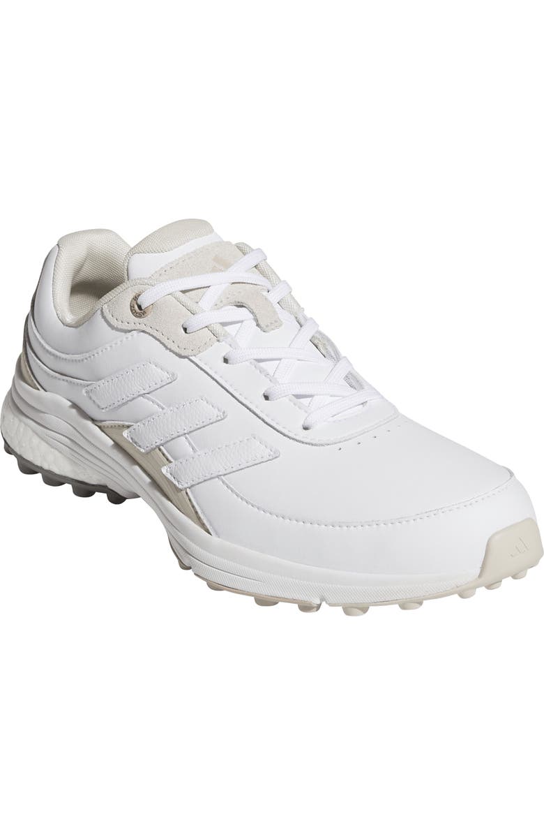 adidas Zoysia Spikeless Golf Shoes, Main, color, White/ Beige