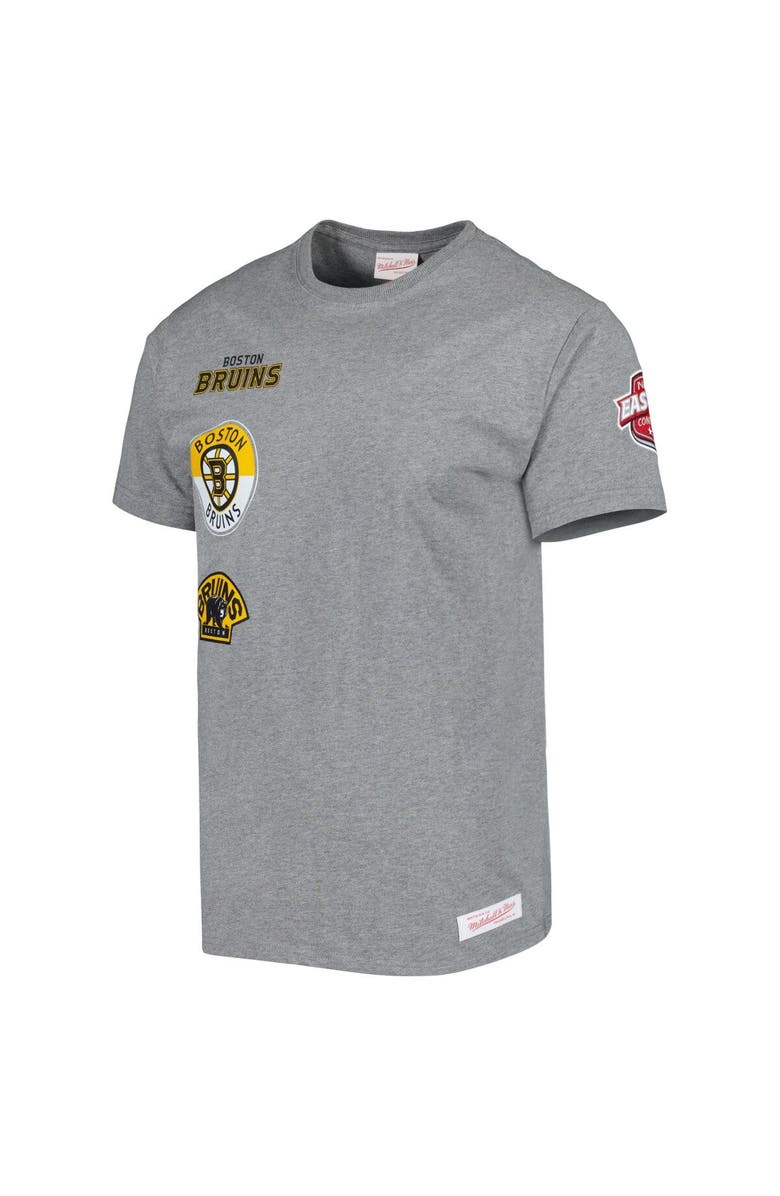 Mitchell & Ness Men's Mitchell & Ness Heather Gray Boston Bruins City Collection T-Shirt, Alternate, color, 