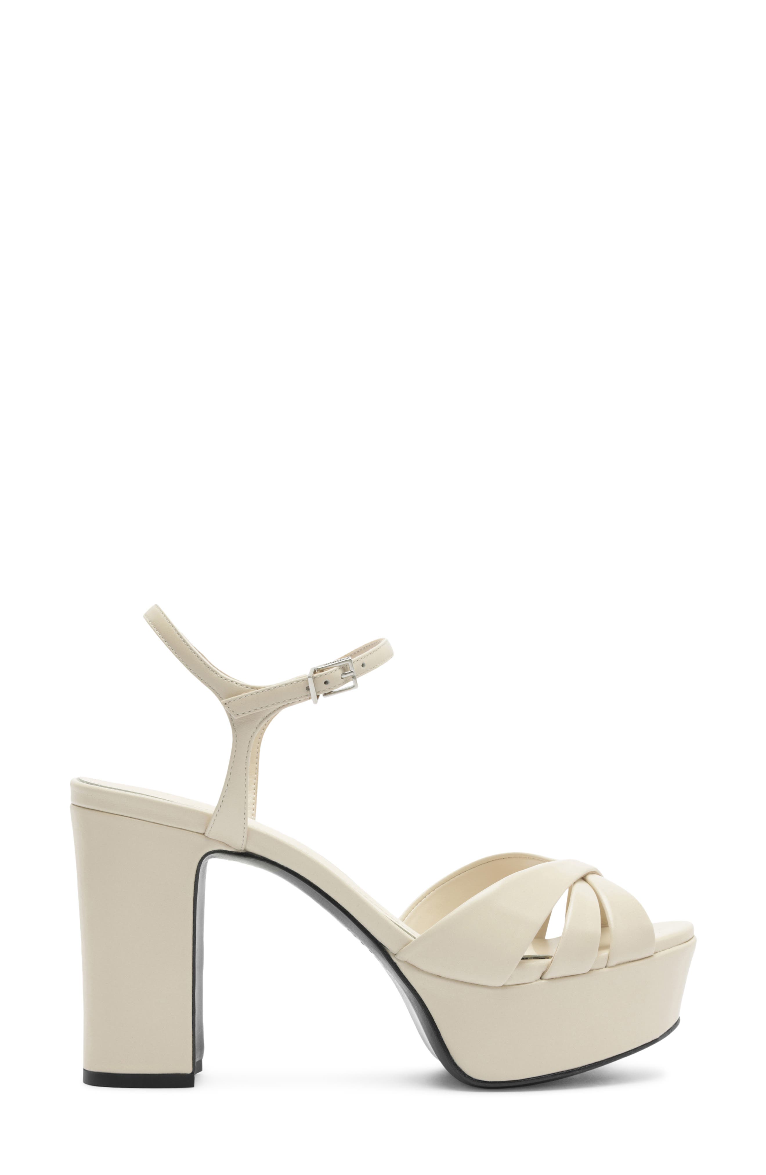Keefa Platform Sandal, Alternate, color, SUGAR WHITE