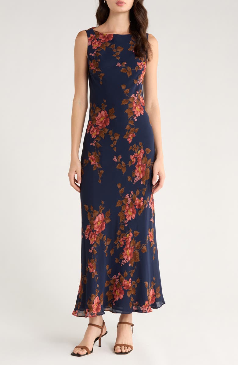 Reformation Prescott Floral Dress, Main, color, Lyric