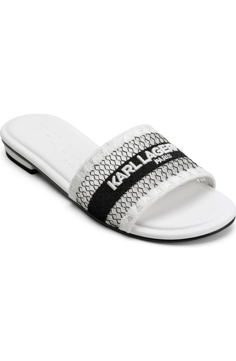 KARL LAGERFELD PARIS Cairra Slide Sandal, Main, color,