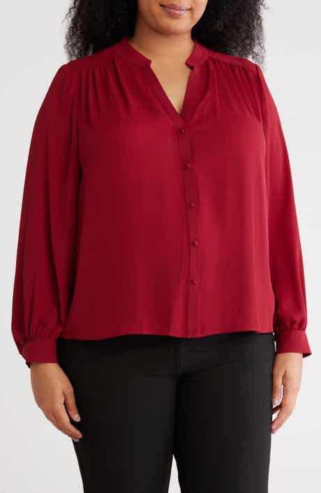 Gemma + Jane Long Sleeve Button-Up Shirt