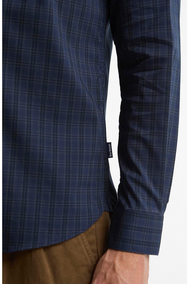 Harleton Tailored Fit Tartan Shirt, Alternate, color, MIDNIGHT LOCH