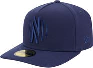 New Era Men's New Era Navy Nashville SC Color Pack A-Frame 59FIFTY Fitted Hat