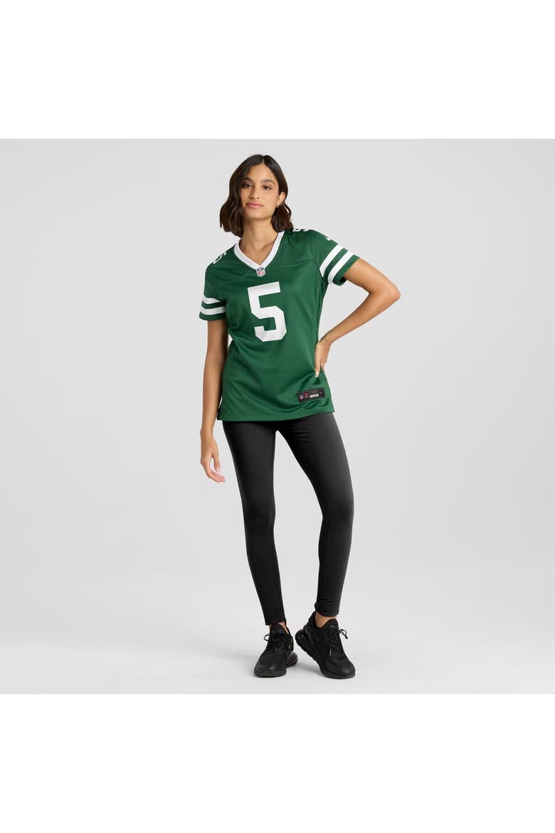 Women's Nike Garrett Wilson Legacy Green New York Jets Game Jersey, Alternate, color, Green