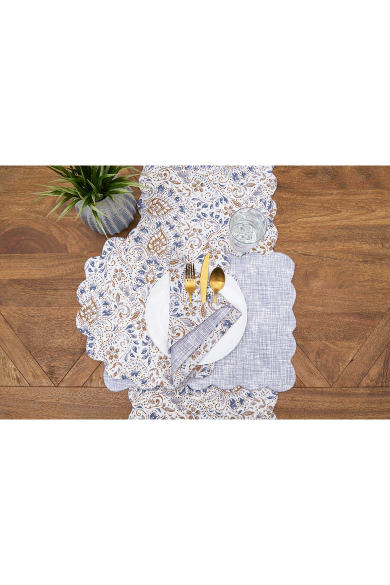 Selma Placemats Set of 6, 13" x 19", Alternate, color, Yellow