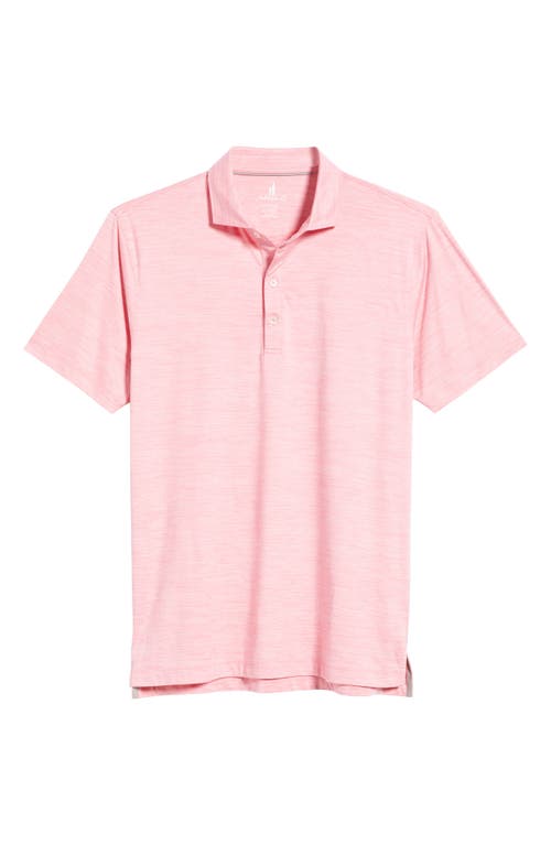 Johnnie-o Huron Prep-formance Polo In Pink