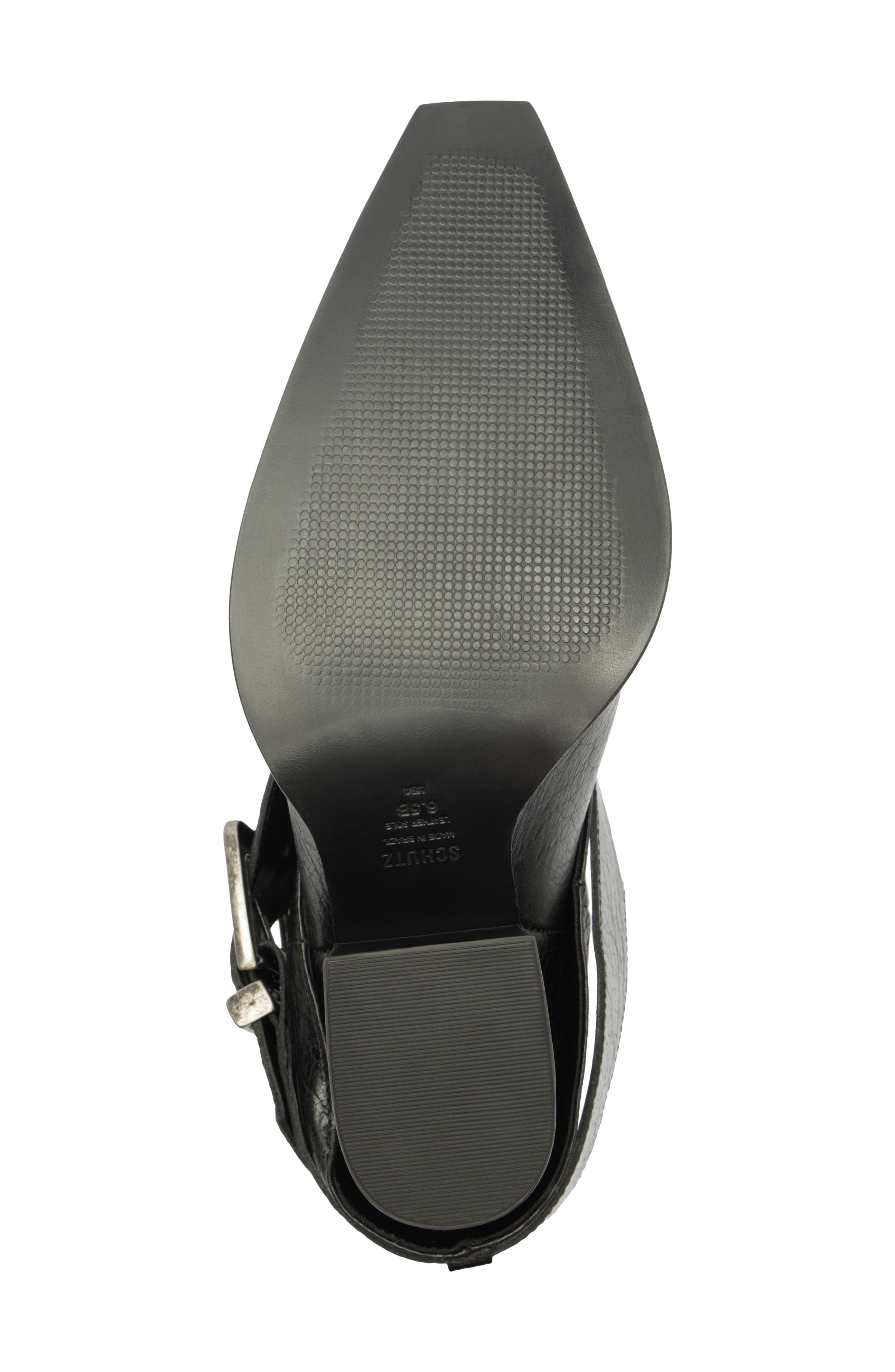 Parker Leather Boot, Alternate, color, BLACK