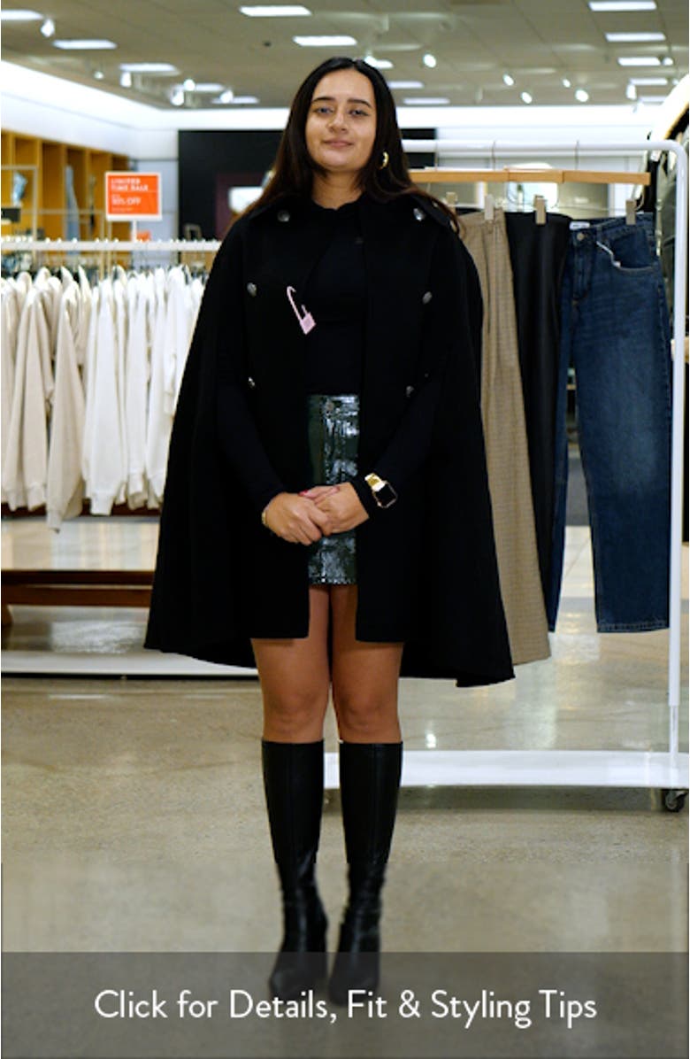 On My Mind Wool Blend Cape, sales video thumbnail