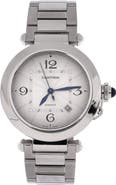 Pre-Owned Cartier Pasha de Cartier Automatic Watch Stainless Steel 41