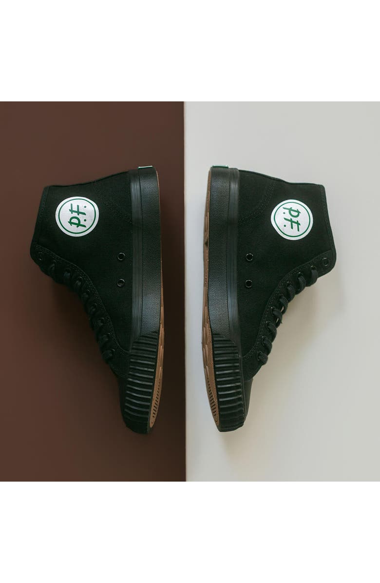 P.F. Flyers 1993 Center Wide High-Top Sneaker, Alternate, color, 1993 Black