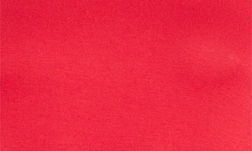 Apny Sleeveless Trapeze Dress In Red
