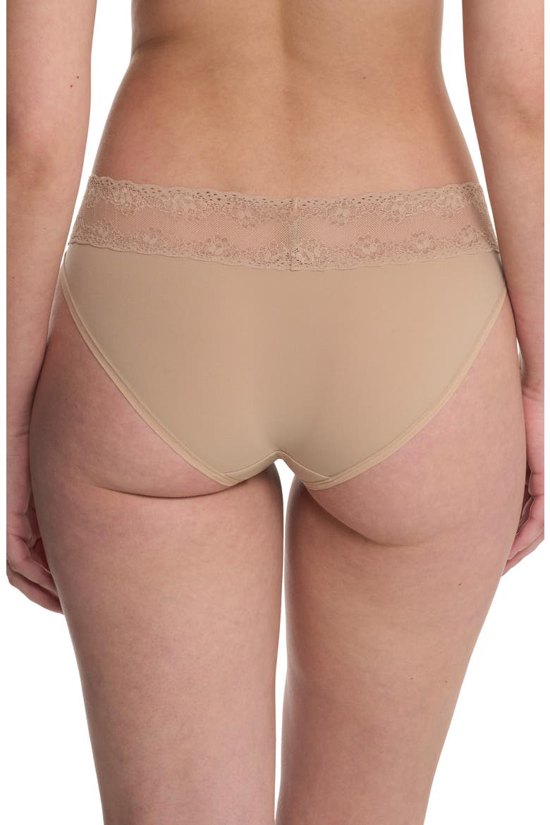 Bliss Perfection One Size French Cut Brief 2-Pack, Alternate, color, Cafe