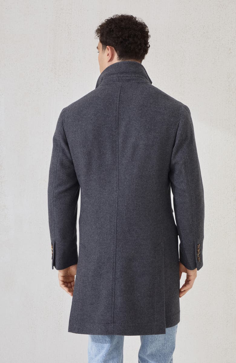 Brunello Cucinelli Water-resistant coat, Alternate, color, Lead