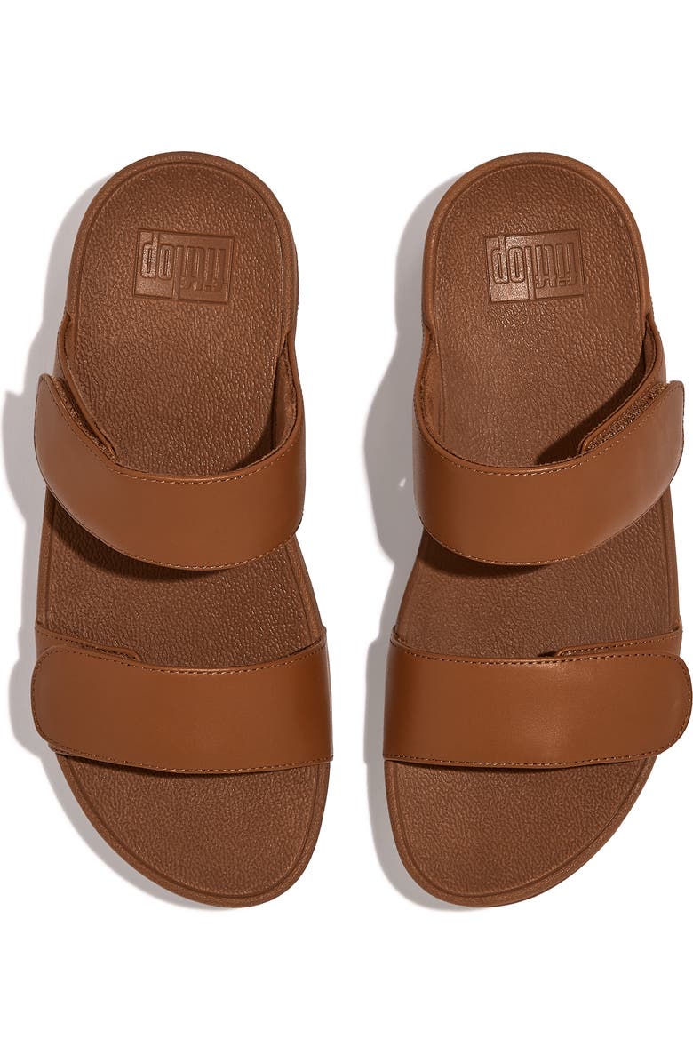 FitFlop Lulu Slide Sandal, Alternate, color, Light Tan