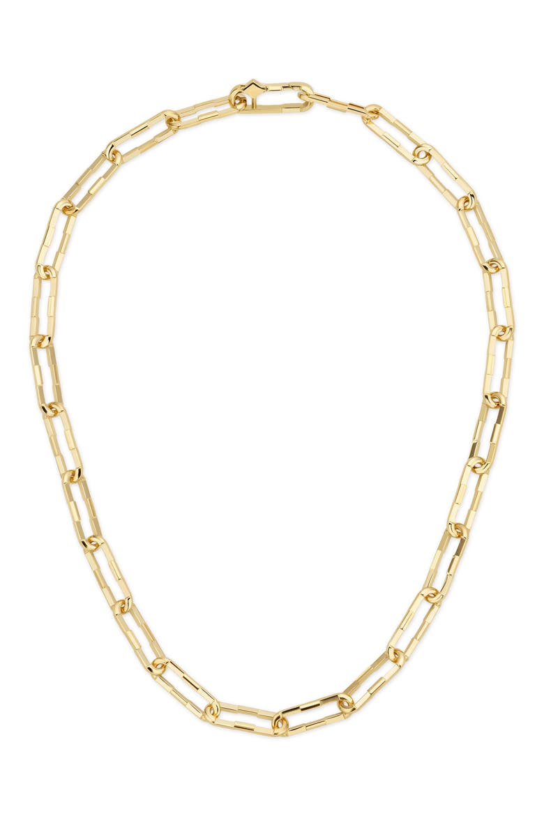 Link to Love Chain Necklace, Alternate, color, NO COLOR
